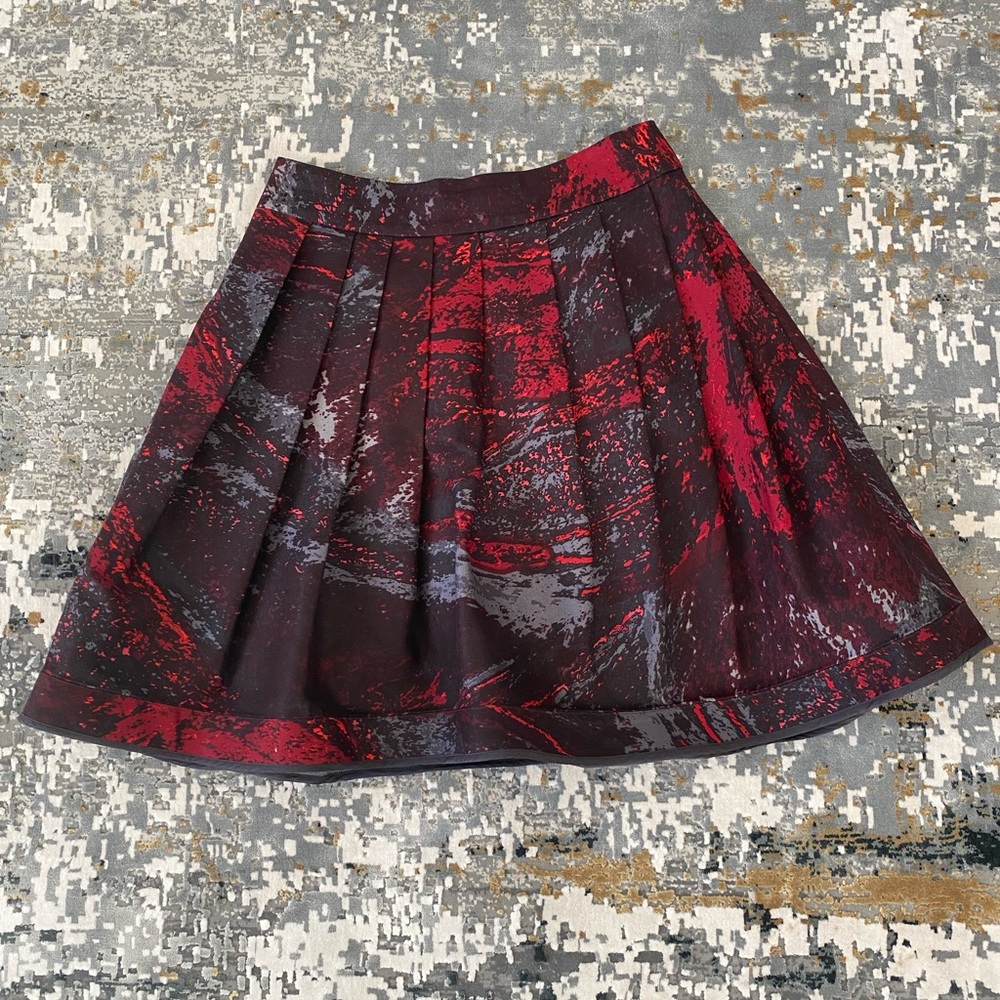 Halston Heritage Silk Skirt